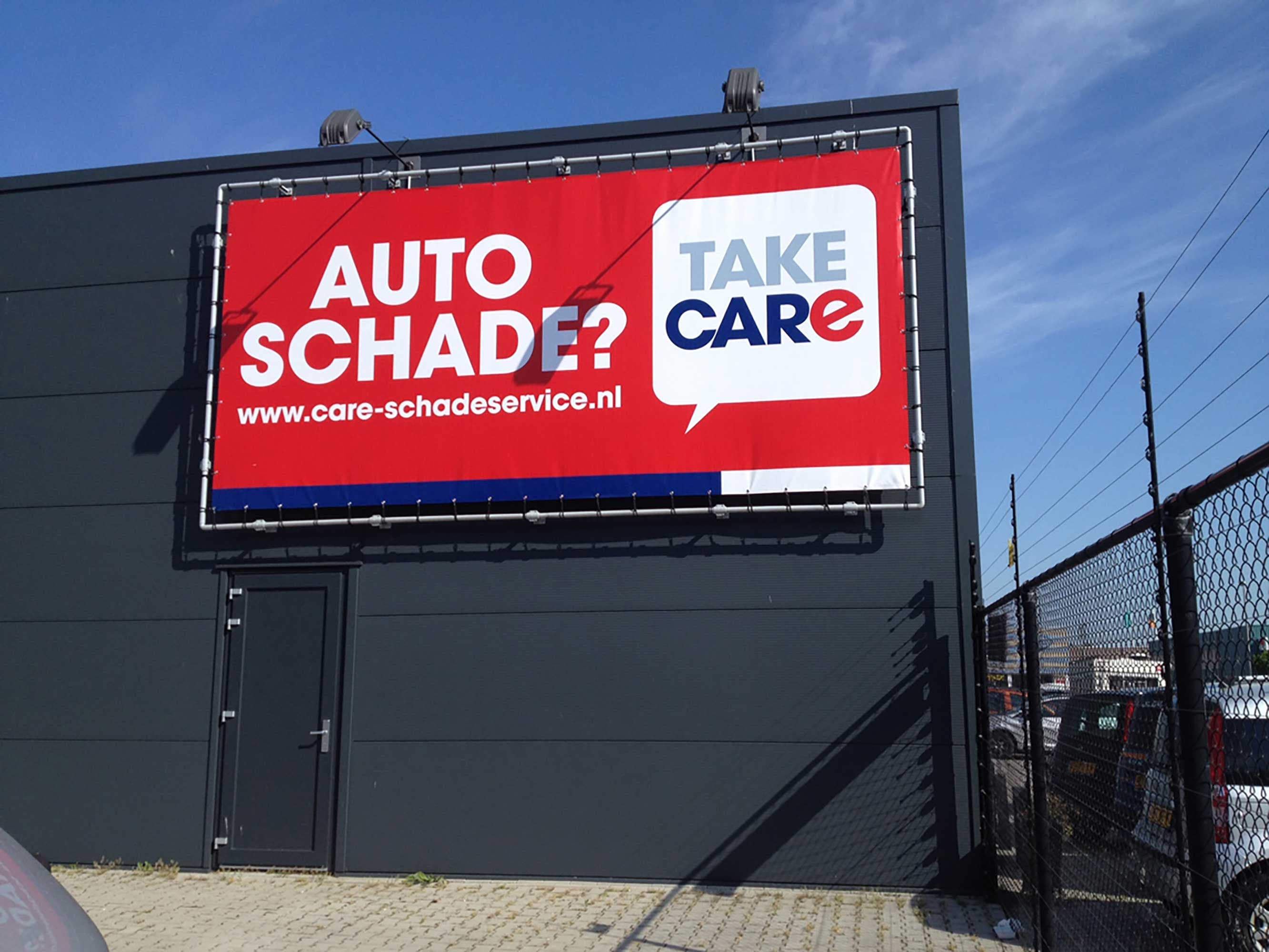 Rollware des PVC Banners 510 in Produktionsumgebung