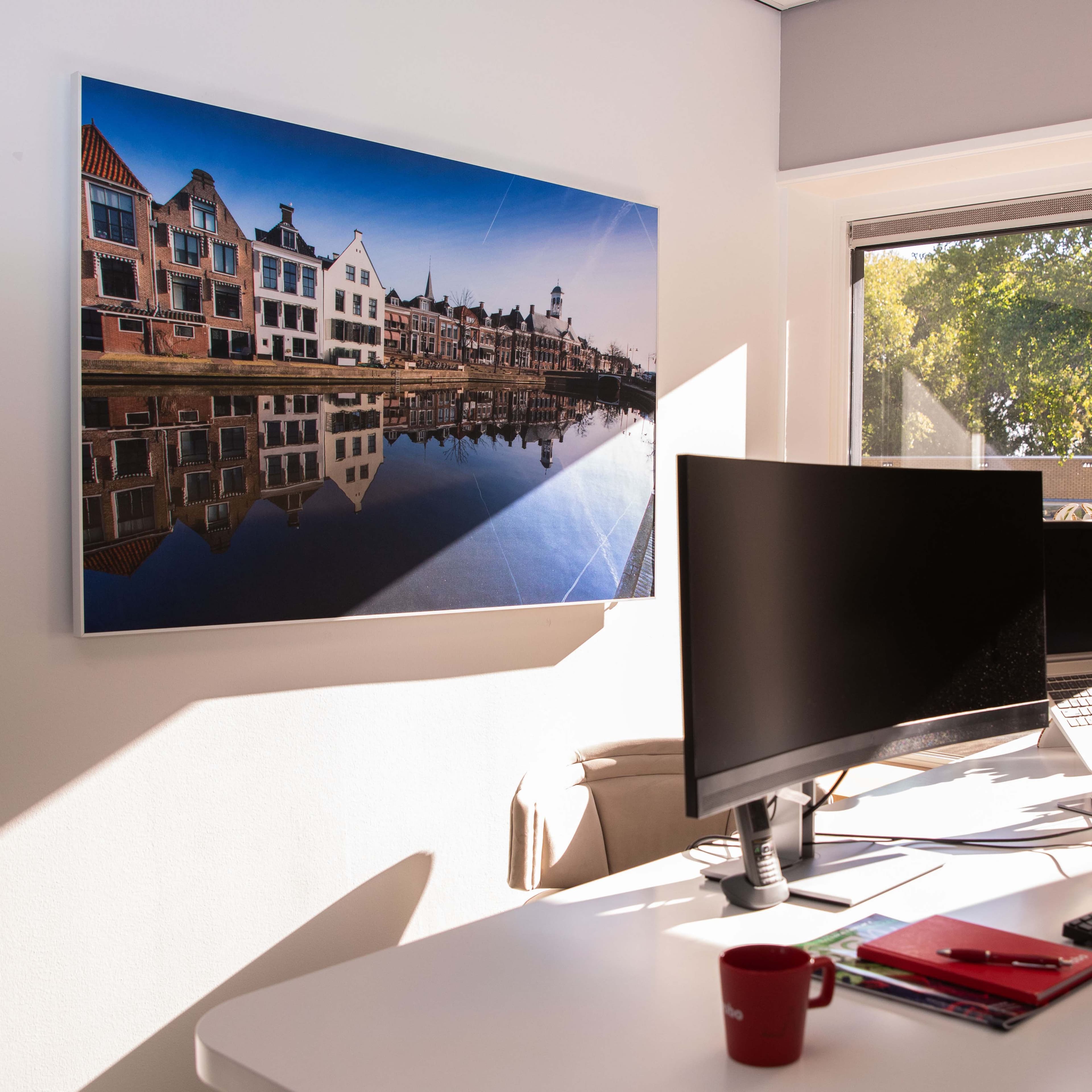 AcousticPro® Wandpaneele mit individuellem Druck in Aluminiumrahmen