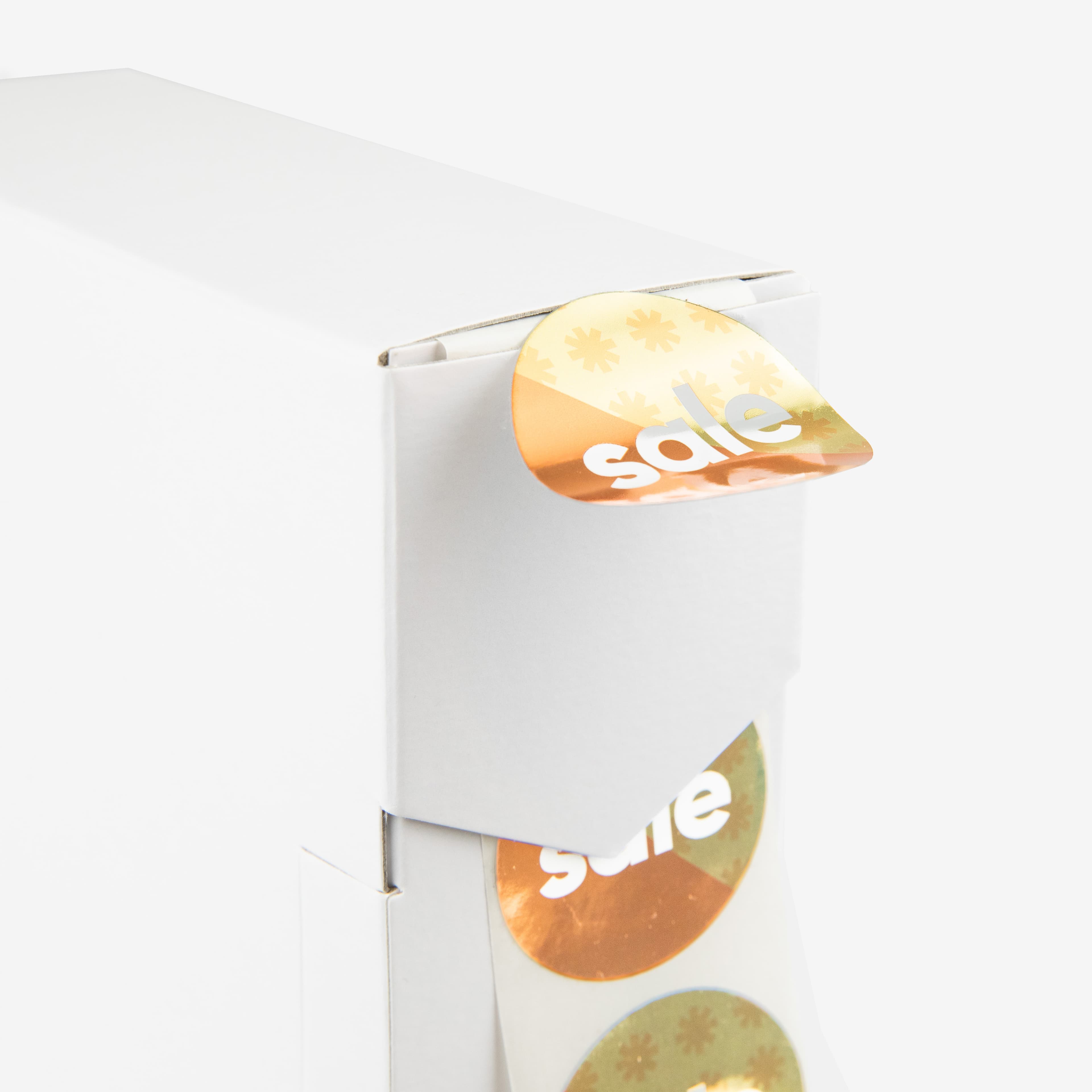 Stabiler Karton-Etikettenspender für Vinylaufkleber
