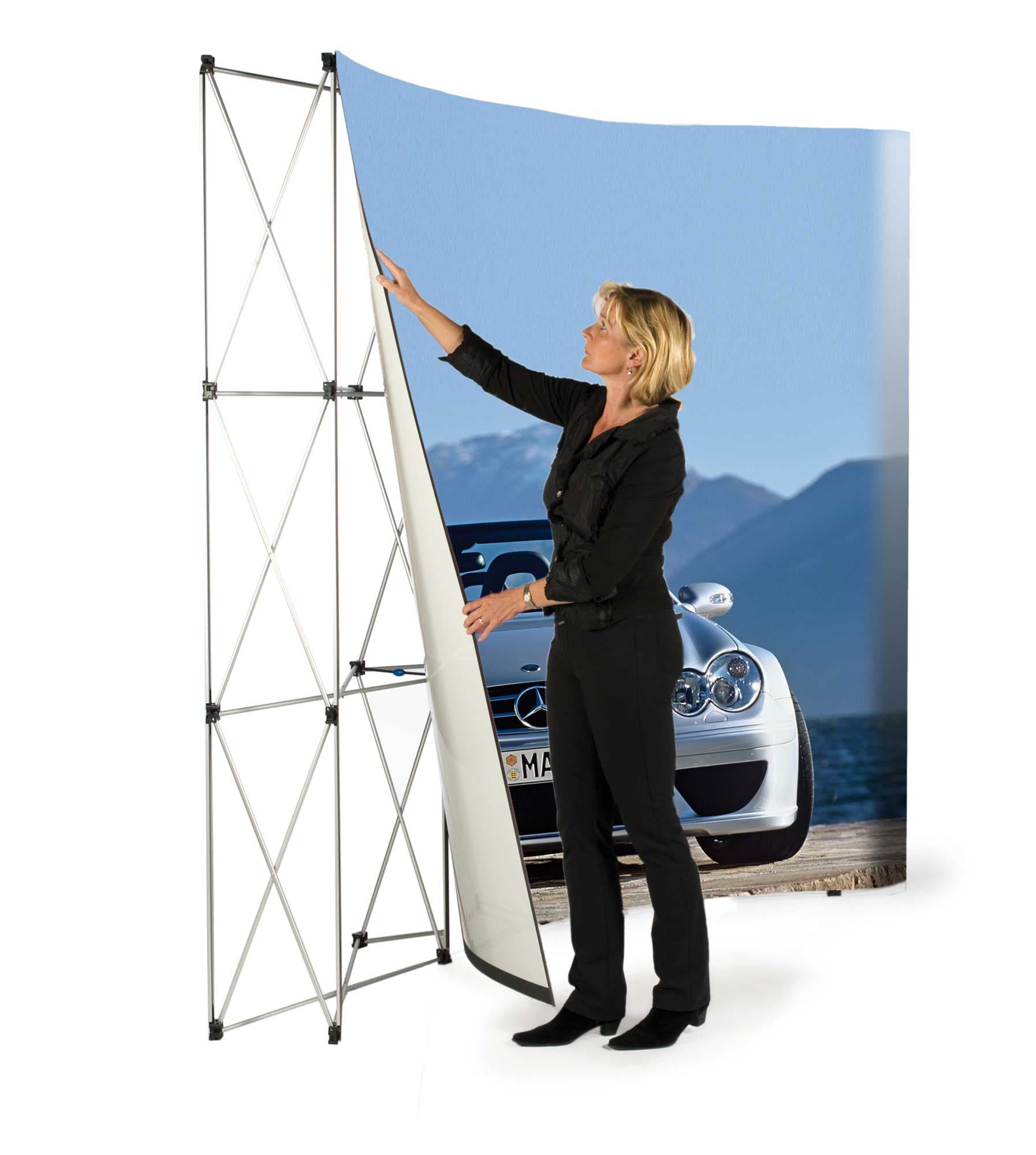 Nahaufnahme der dünnen flexiblen PVC-Platte