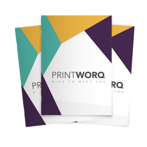 Flyer mit Wickelfalz in Standardformat