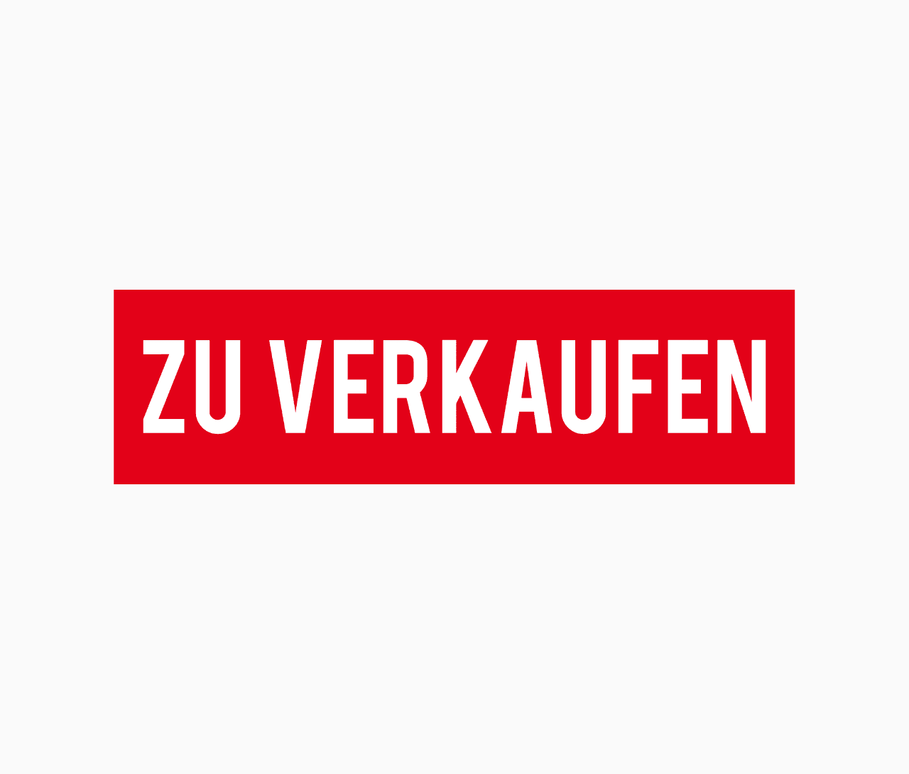Maklerplakataufkleber in vier Varianten auf Immobilienplakat