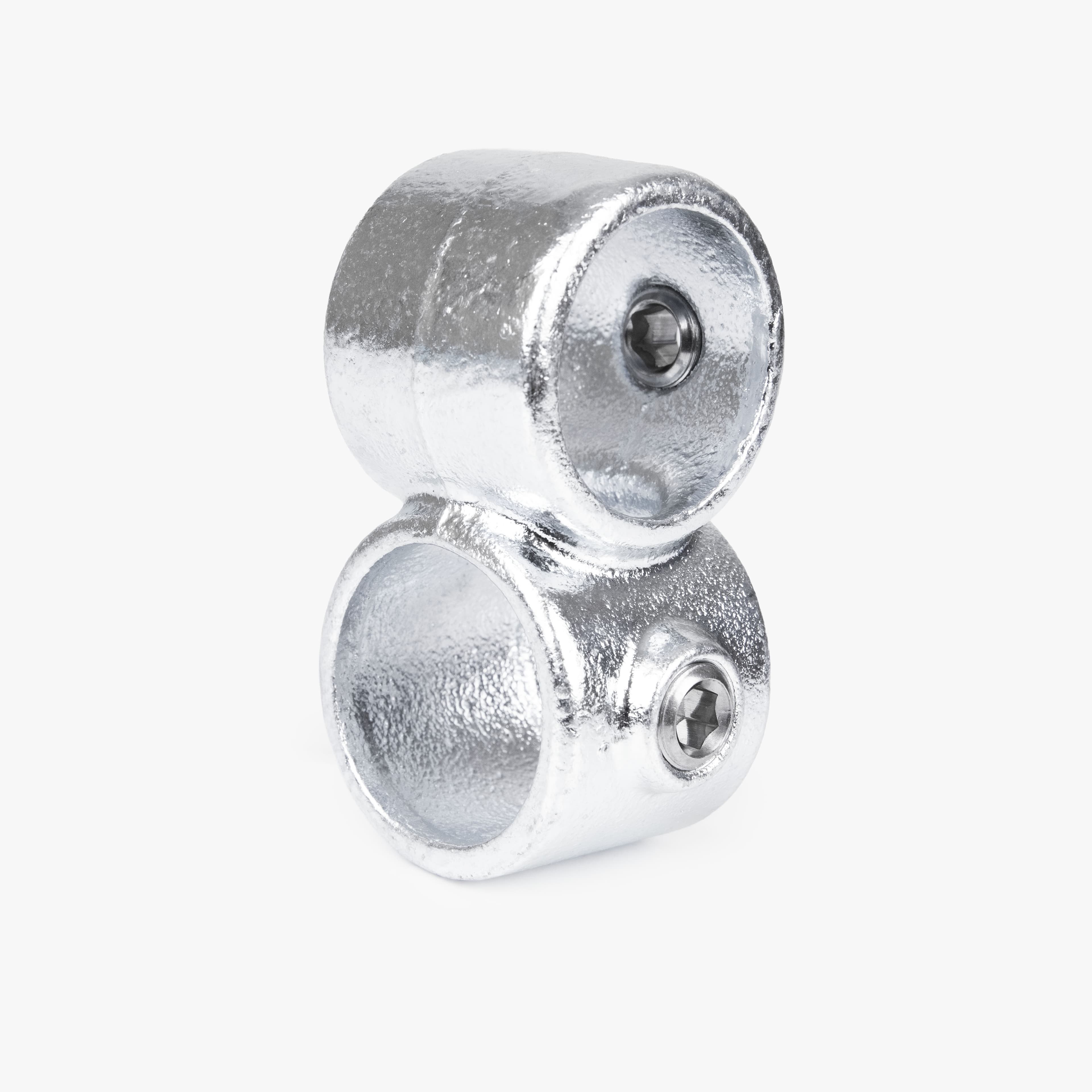 Detailaufnahme eines Querträgers 90 Grad aus Metall