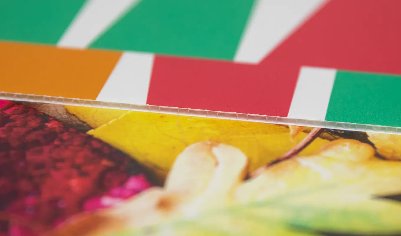 Bedruckte Akylite® Platte im POS-Einsatz