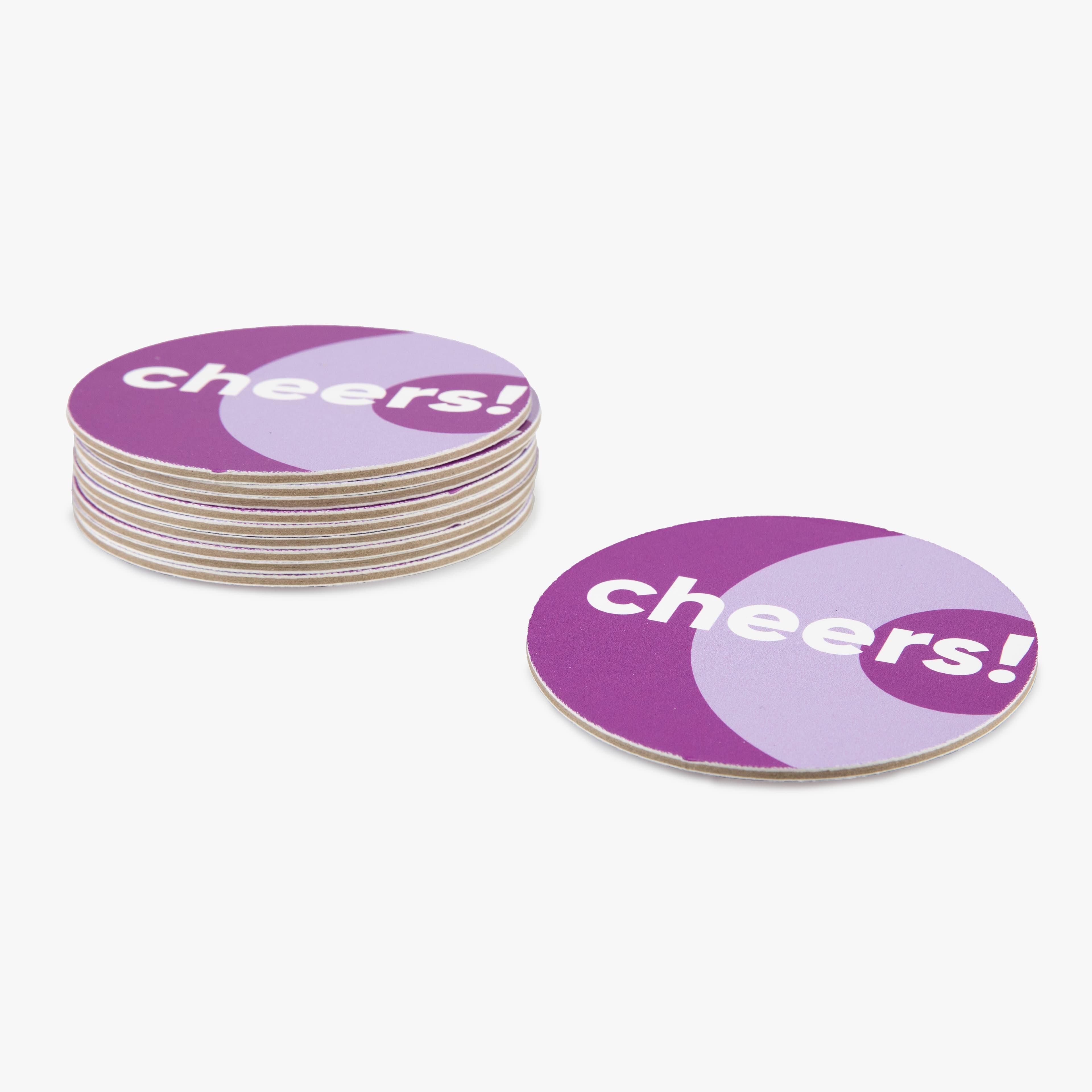 Personalisierter Untersetzer mit Firmenlogo