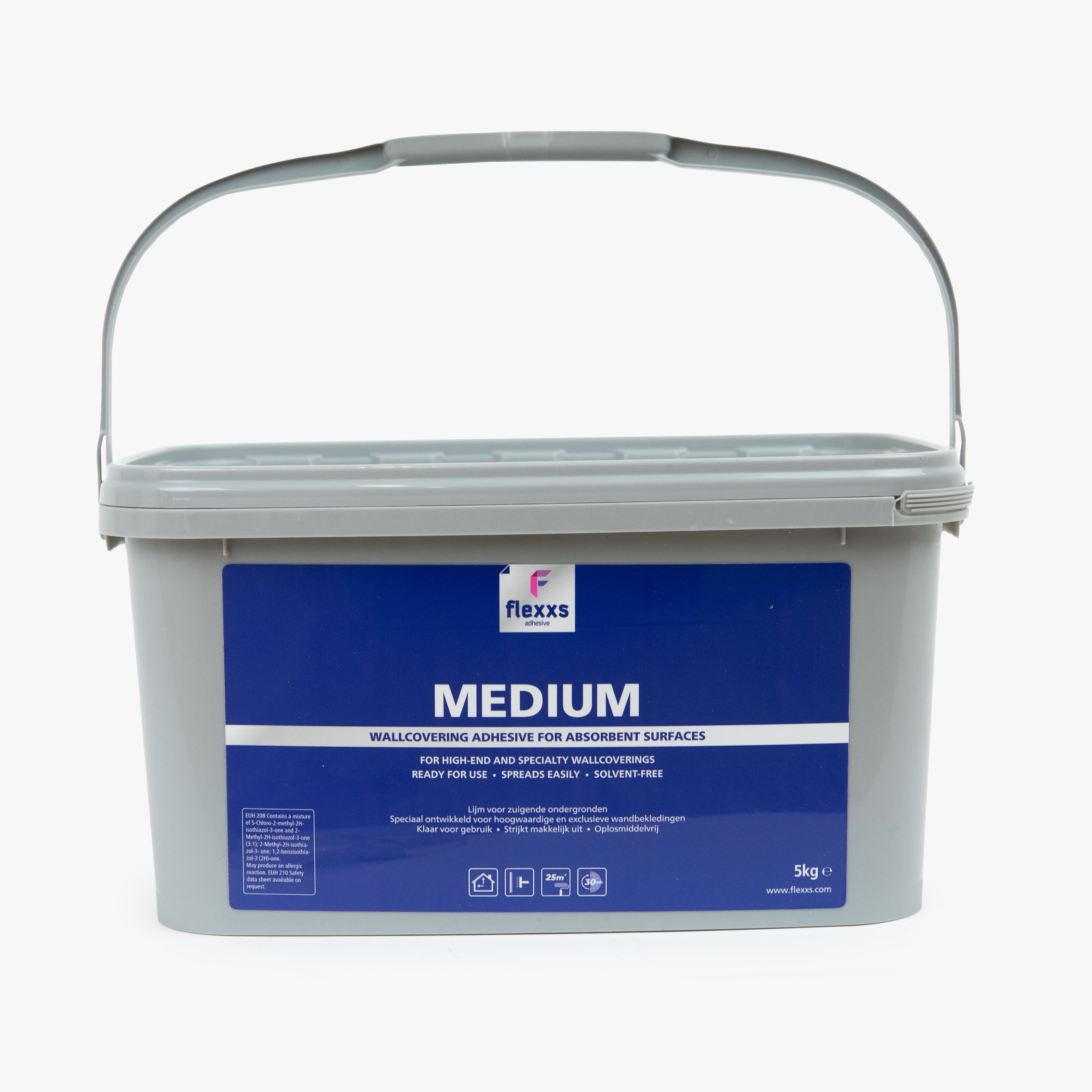 Eimer mit gebrauchsfertigem Tapetenkleister medium