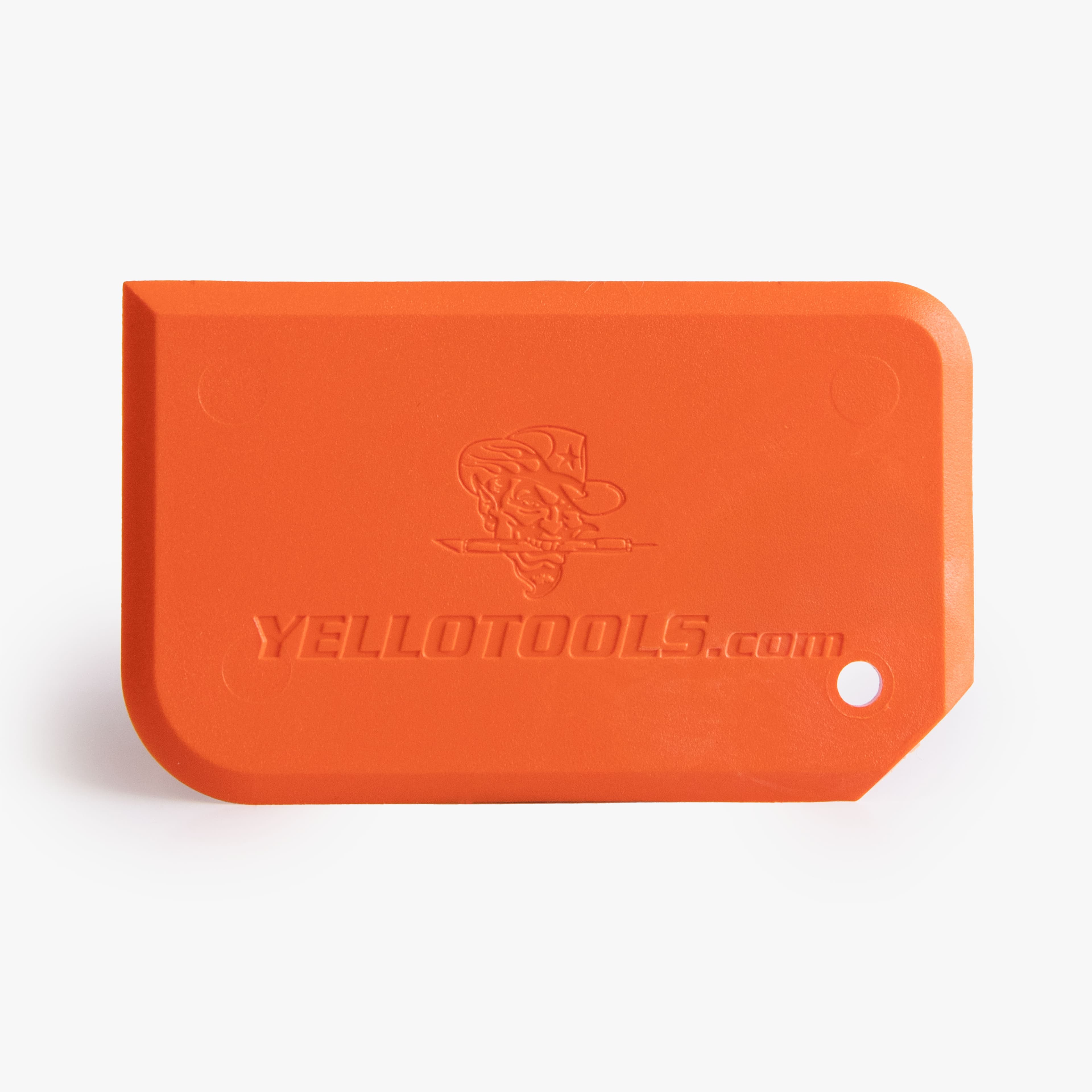 YelloBlade in Anwendung beim Entfernen von Aufklebern