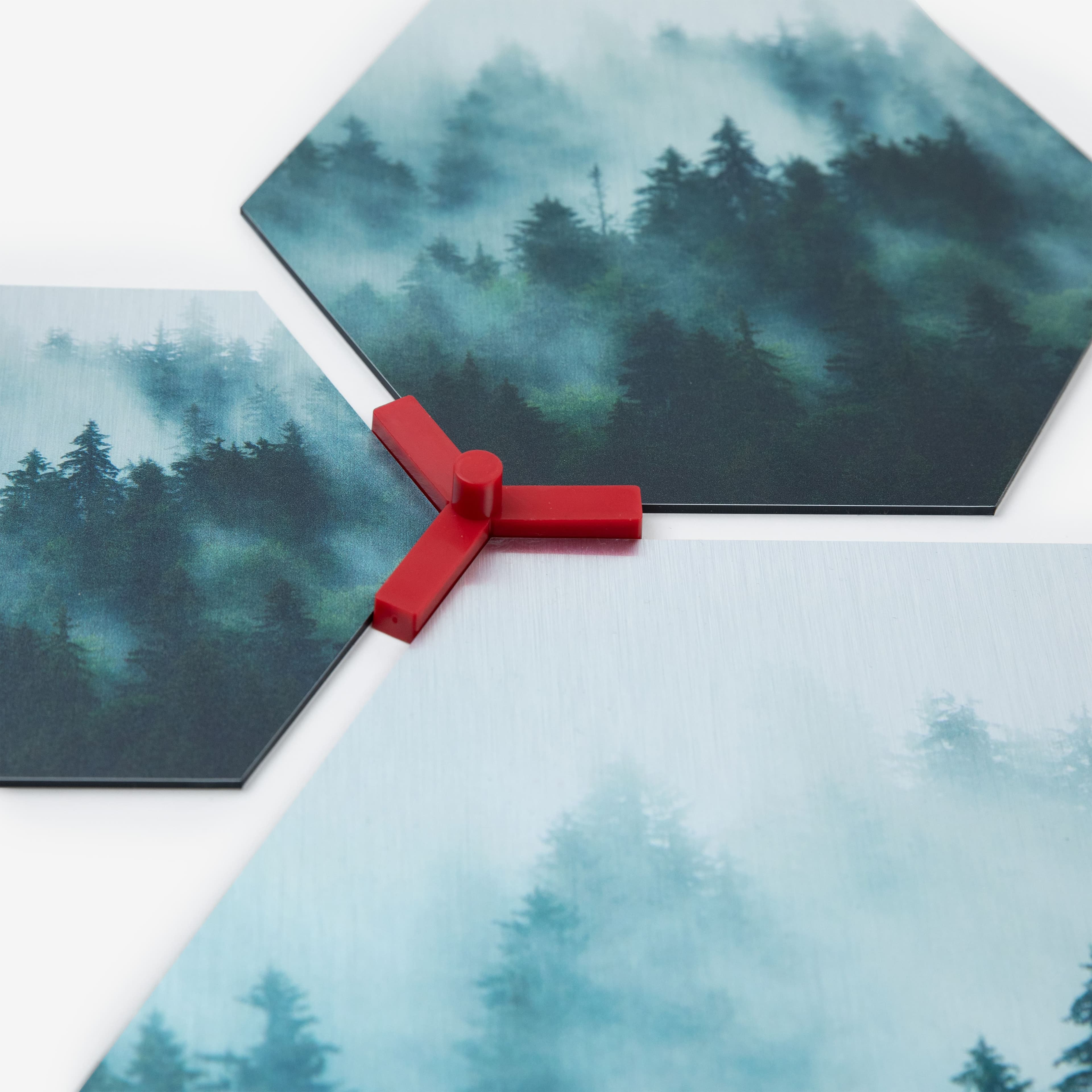 Zubehör für präzise Positionierung von Hexagonen