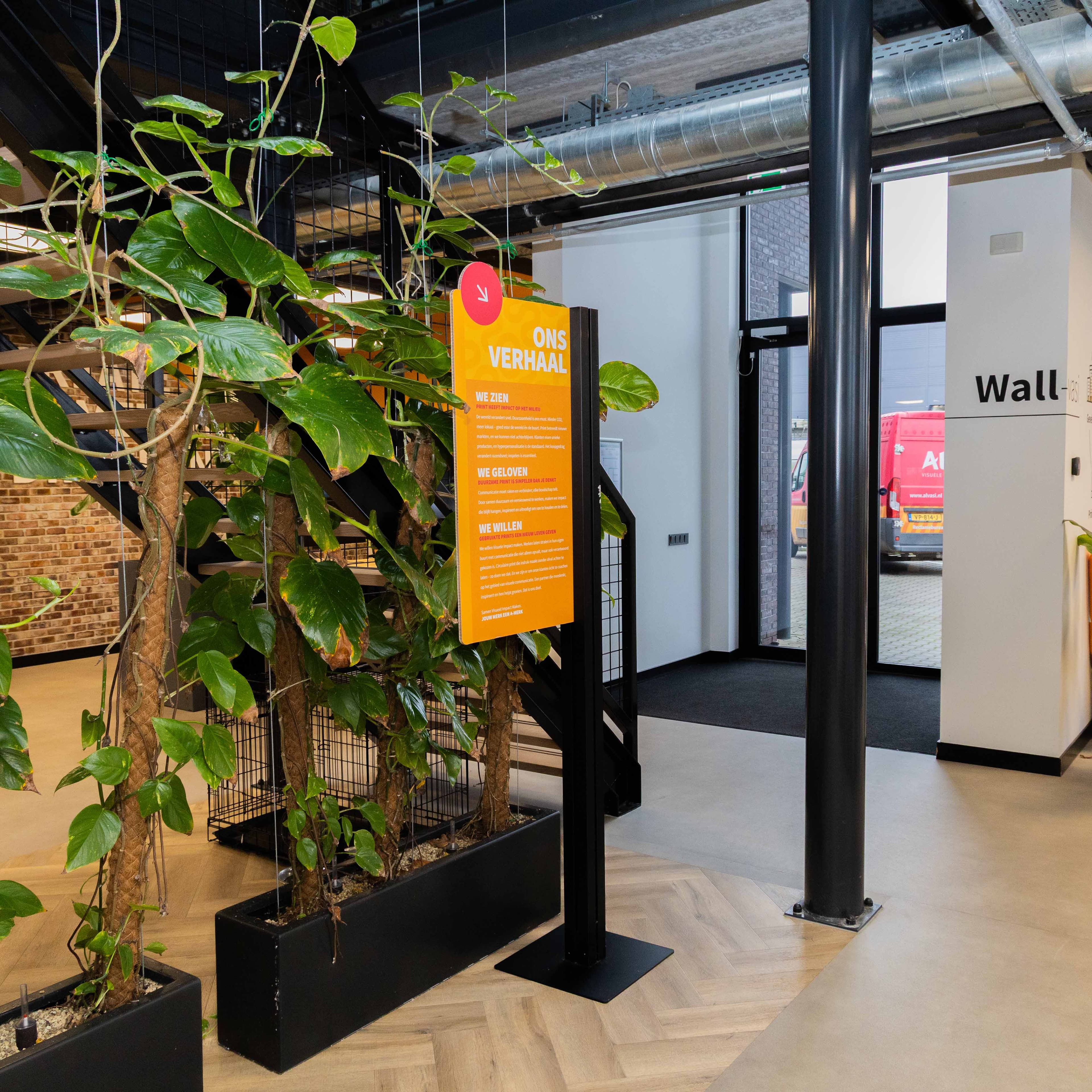 3D-Konstruktion aus Re-Board Material