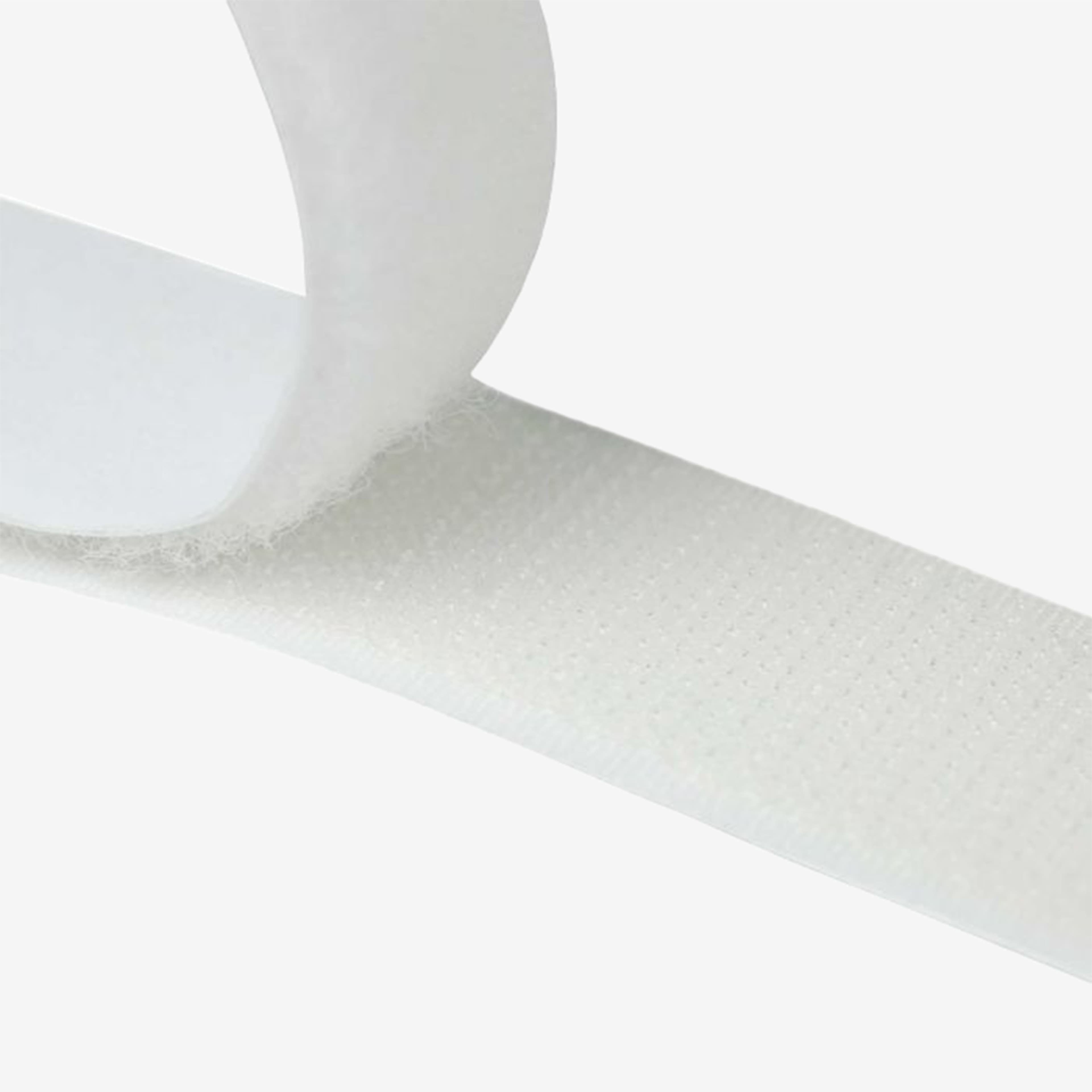 Rolle selbstklebender Klettverschluss in schwarz