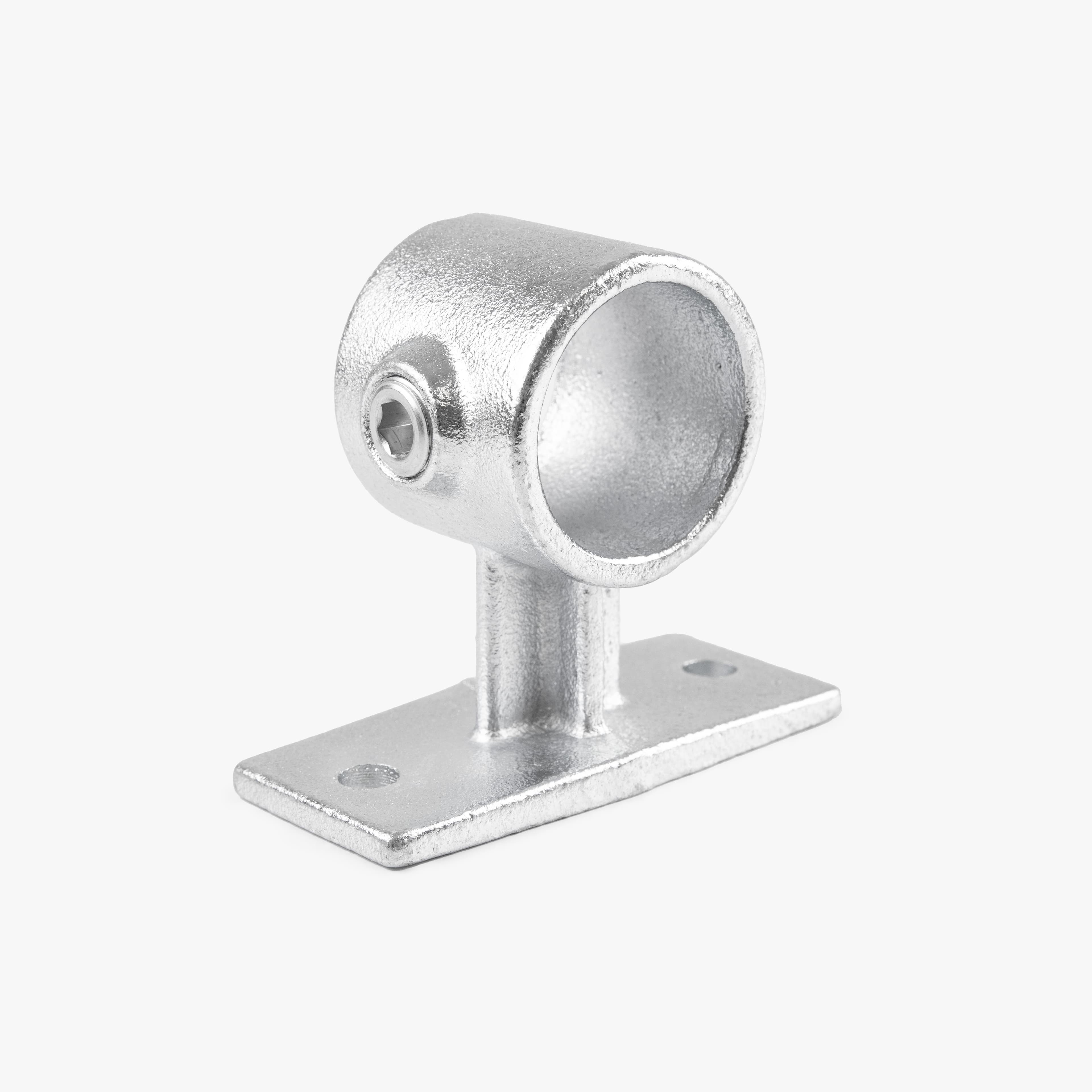 Wandverbinder aus Aluminiumrohr mit Einstellschraube