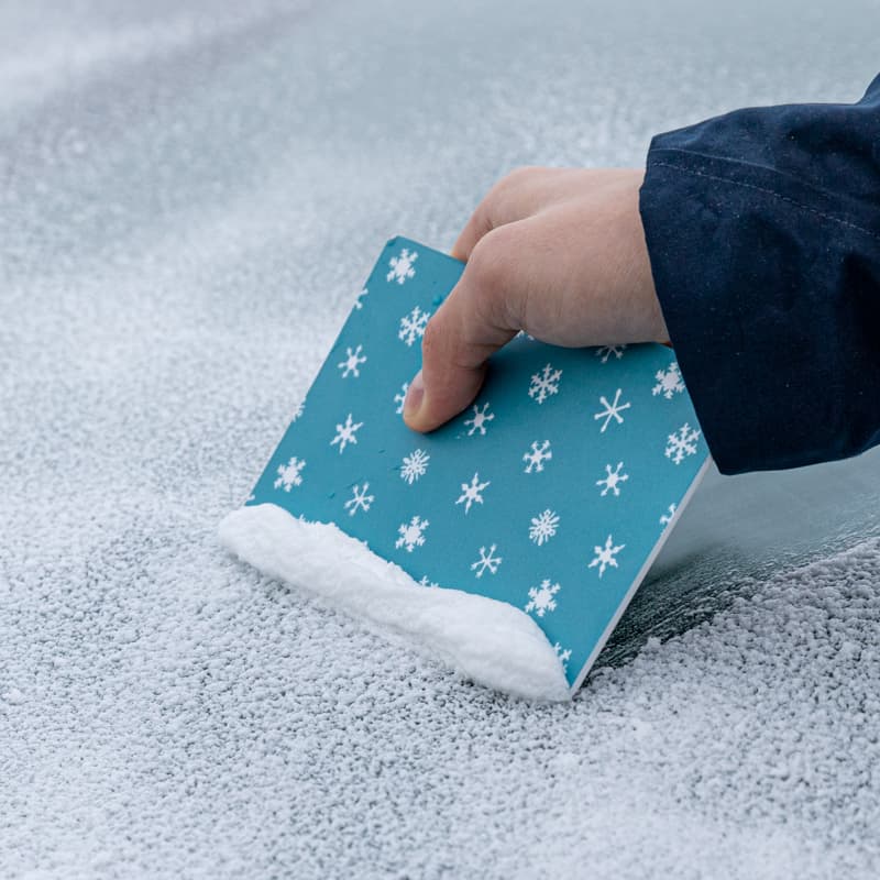 Eiskratzer mit individuellem Druck