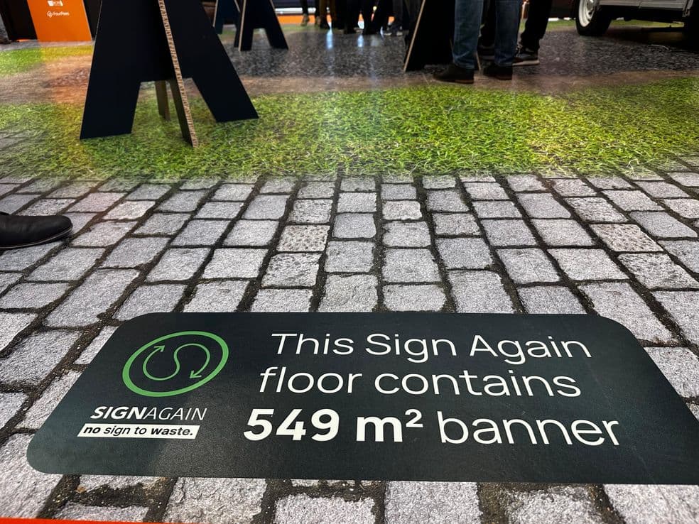 Bodenaufkleber und Logomatten drucken