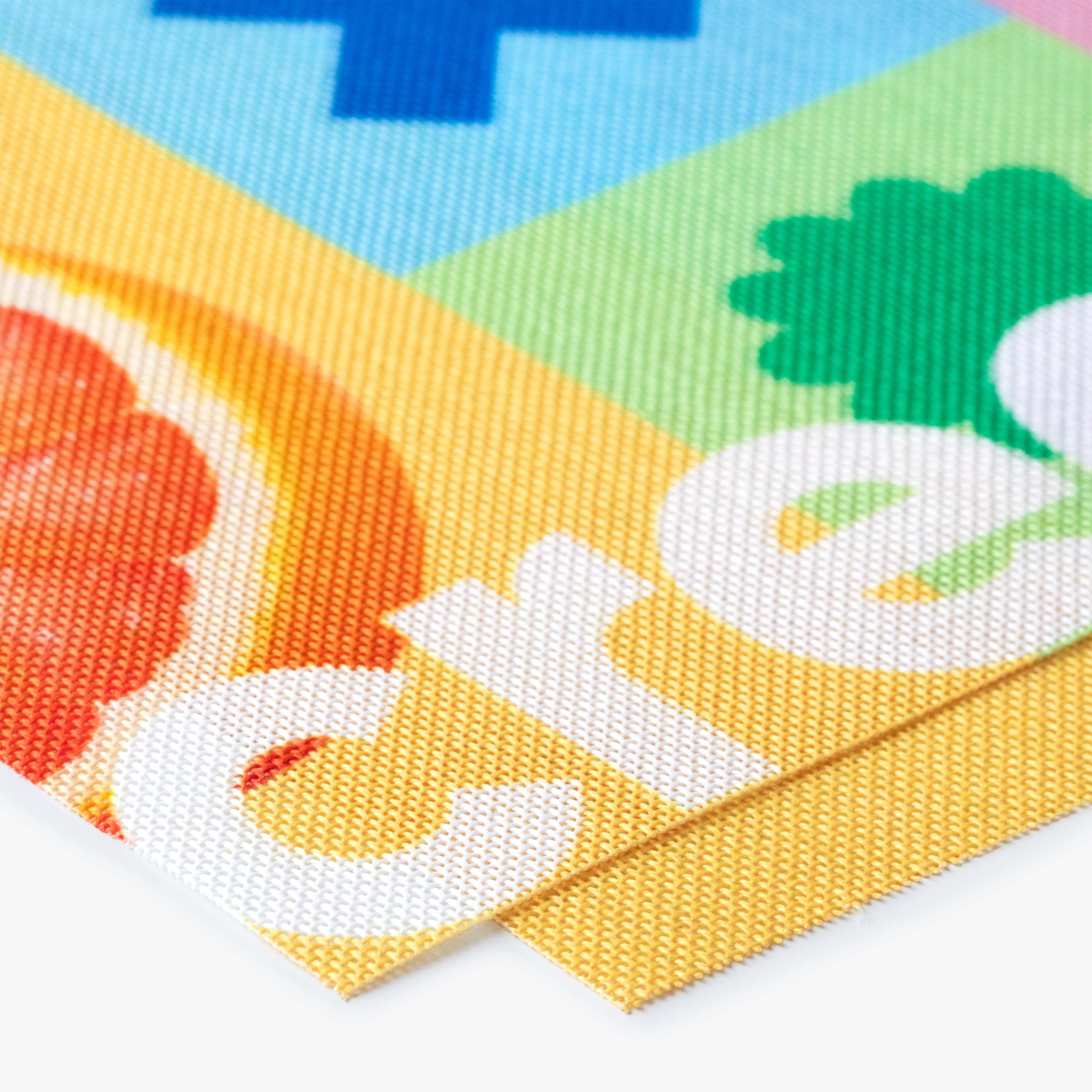 Stoffe für Textildruck: Fahnen- und Dekostoff
