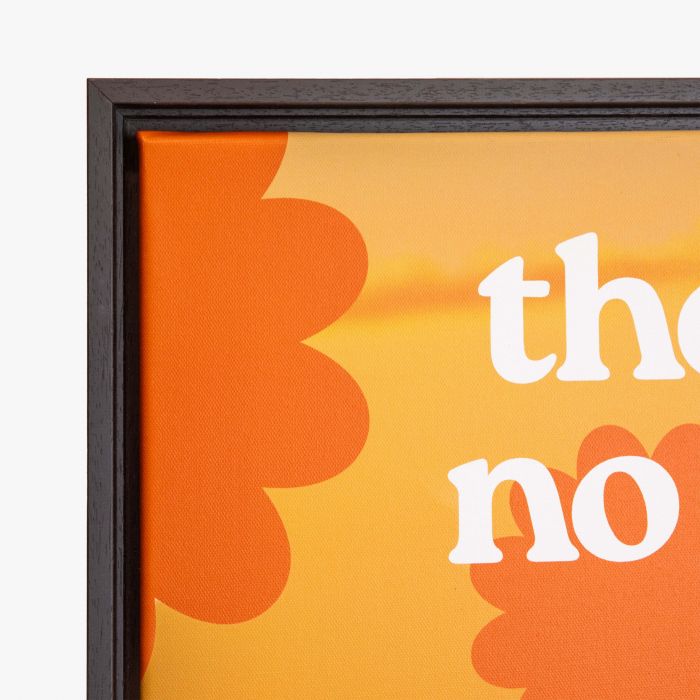 Leinwand mit Schattenfugenrahmen 