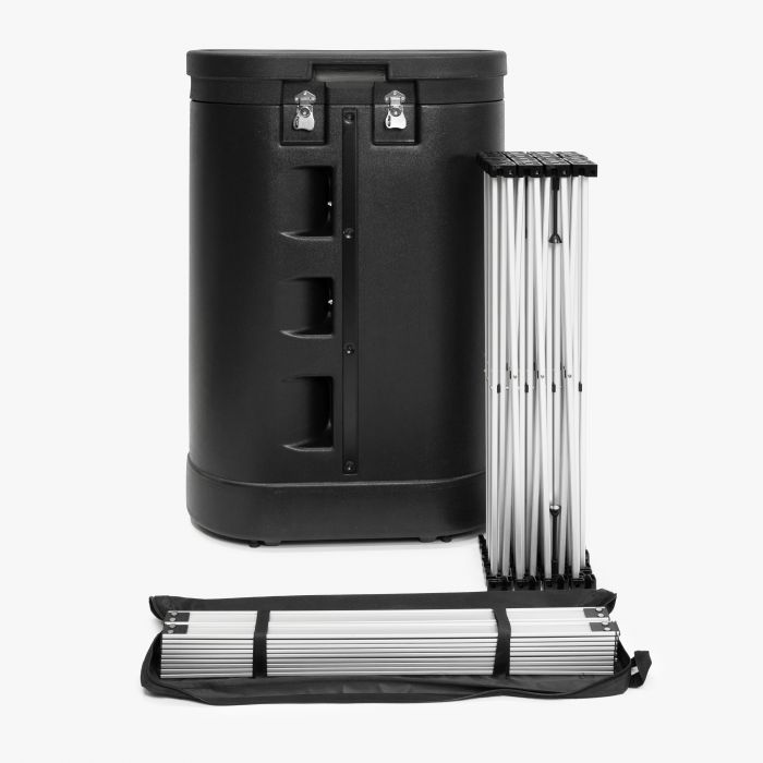 Gebogene Pop-Up Wand