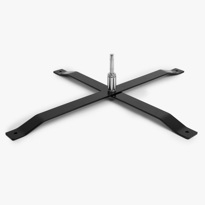 Kreuzsockel mit Rotator schwarz