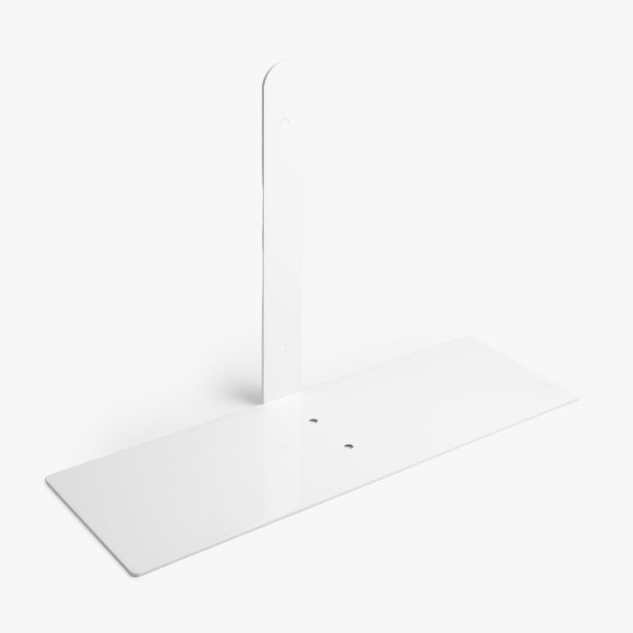 Fußplatte seitlich für freistehende Profilrahmen