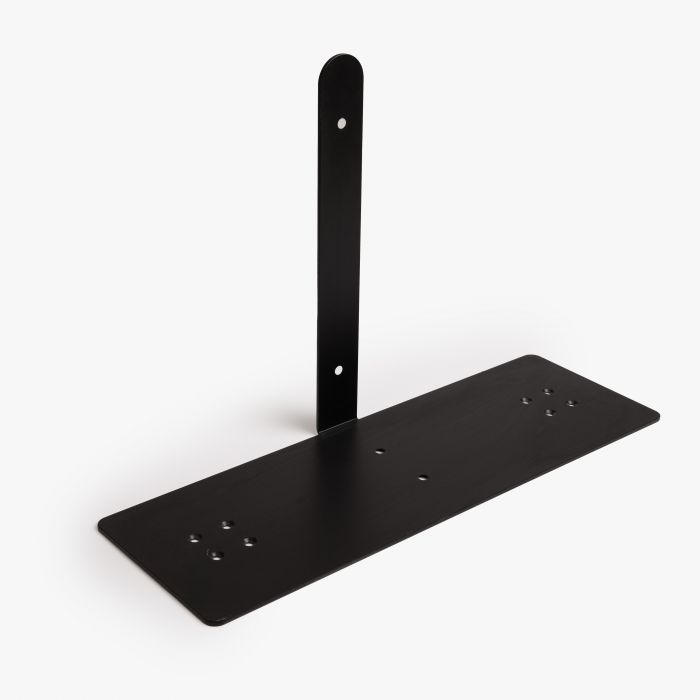 Fußplatte seitlich für freistehende Profilrahmen