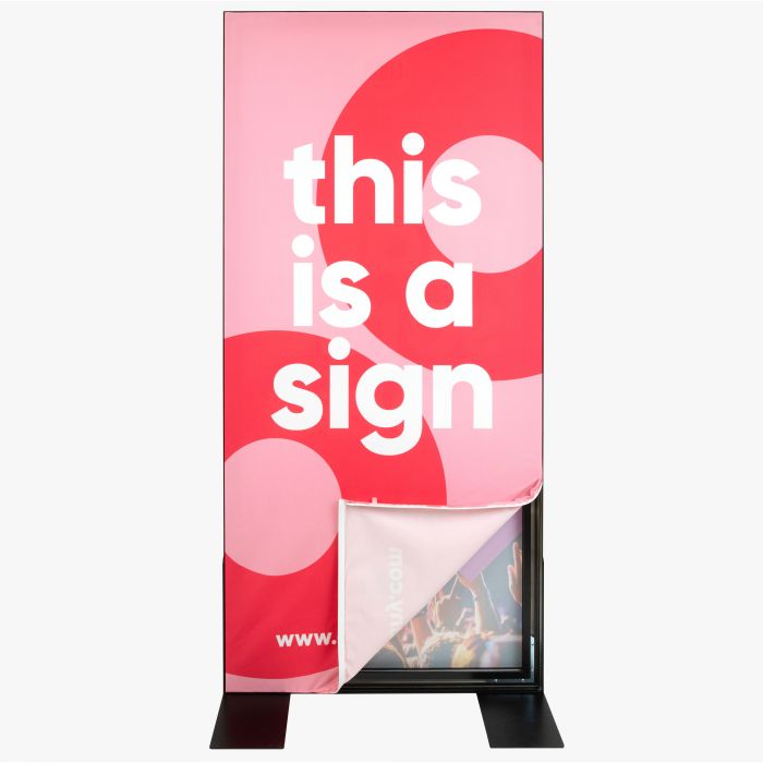 Freistehender Textilrahmen 