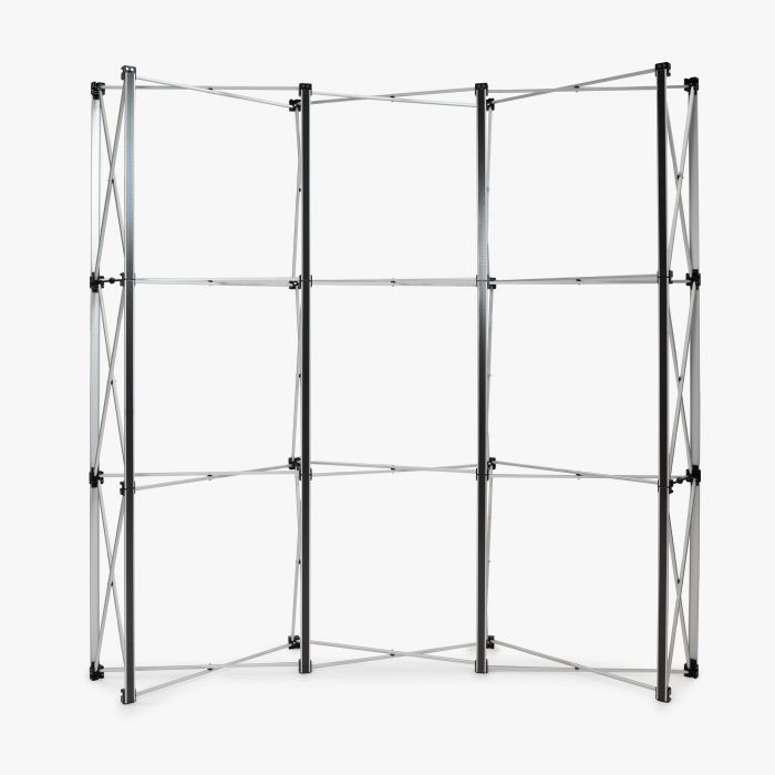 Gebogene Pop-Up Wand