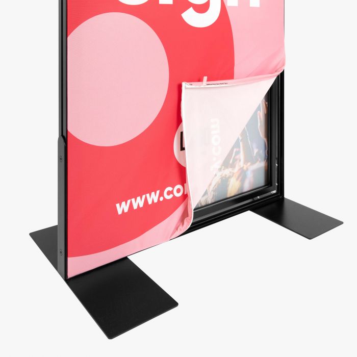 Freistehender Textilrahmen 