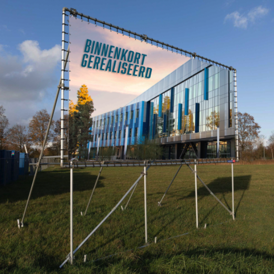 Freistehender Bannerrahmen