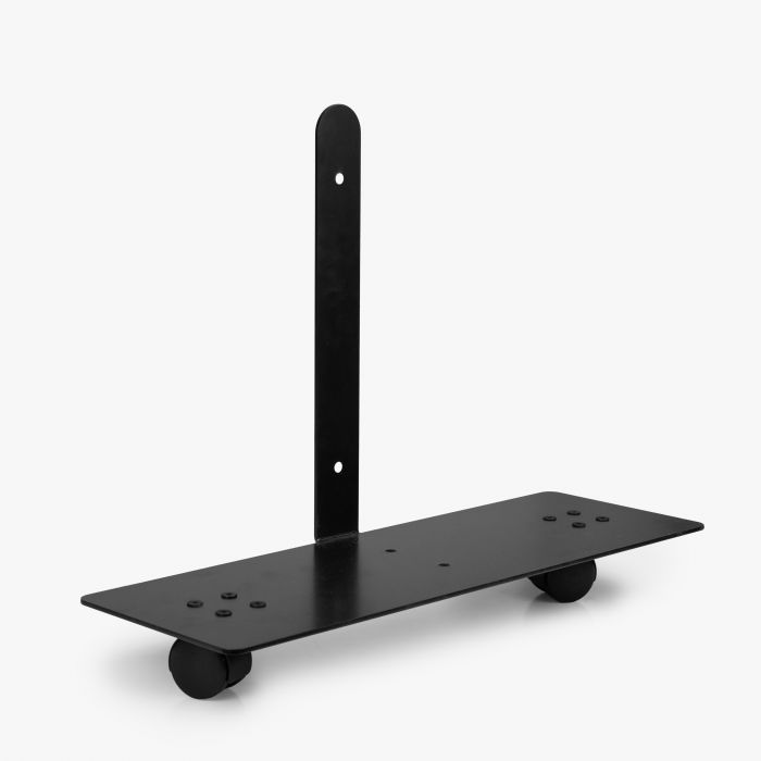 Fußplattenrad für AcousticPro® Trennwände (schwarz)